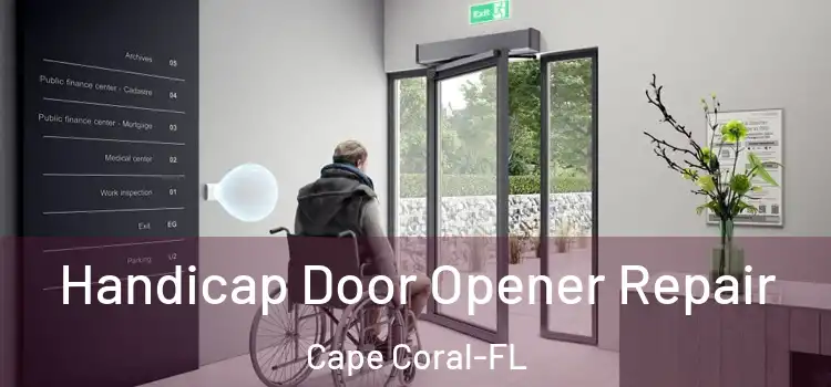 Handicap Door Opener Repair Cape Coral-FL