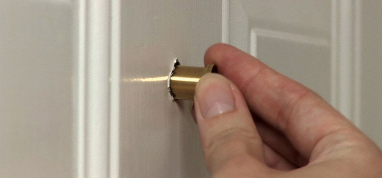 peephole door repair in Cape Coral