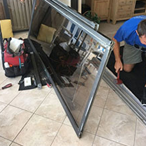 sliding glass door frame repair Cape Coral